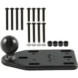 RAM MOUNTS Offset Brake/Clutch Reservoir Cover Base - B Size Ball