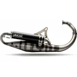 YASUNI Carrera 10 Full Exhaust System Schwarz - Minarelli Vertical