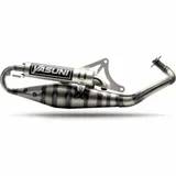 YASUNI Carrera 10 Full Exhaust System Aluminium - für: Piaggio für NRG50, NTT50, TYPHOON50 Gilera RUNNER50, STALKER50
