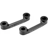 GILLES TOOLING Footrest Blanking Plate - Schwarz für: Ducati für PANIGALEV4, STREETFIGHTERV4