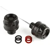 GILLES TOOLING GTA Fork and Swingarm Protection (Wheel Axle) - Schwarz/Red für BMW F900R, F900XR