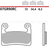 BREMBO Racing Carbon Ceramic Brake Pads - 07GR90RC für BMW R1250GS, R1250GSADVENTURE, R1250RT