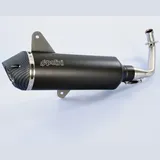 POLINI Full Exhaust System Stainless Steel/Carbon - Vespa 300