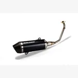 MALOSSI RX Full Exhaust System Aluminium/Carbon - für Honda SH 125 SH125I