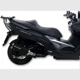 MALOSSI Wild Lion Full Exhaust System Aluminium/Carbon - für: Kymco AK550 für XCITING400