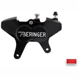 BERINGER Left Axial 4 Kolben Bremssattel - Rot für Ducati, Triumph, KTM