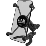 RAM MOUNTS X-Grip Phone Holder Short Arm Large Gas Tank Base - Large Phones