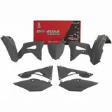 RACETECH Plastic Kit - Quantum Grey for: Honda CRF for CRF450R