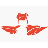 BLACKBIRD Plate Stickers - for: Beta RR 2T/4T for RR1252T, RR1254TMOTARD, RR2502T 3B05/000009