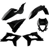 POLISPORT Restyling Plastic Kit Schwarz - für: Beta RR 2T/4T für RR1252TENDURO, RR1254TENDURO, RR1254TMOTARD