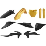 POLISPORT Metal FLow Plastic Kit Gold/Black - for: Beta KTM for 125SX, 150SX, 250SX