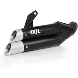 IXIL Dual Hyperlow L3XB Silencer Stainless Steel Black / Aluminium - for: Honda CBR500R for Honda CB500F, CB500X, CBR500R 175-634-4 IXIL Dual Hyperlow L3XB Silencer Stainless Steel Black / Aluminium - for: Honda CBR500R for Honda CB500F, CB500X, CBR500R 175-634-4