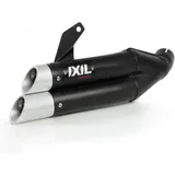 IXIL Hyperlow Komplettanlage Edelstahl schwarz / Aluminium poliert für Yamaha MT-07, TRACER700