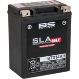 BS BATTERY SLA Max Battery Maintenance Free Factory Activated - BTX14AH MAX FA für Polaris, Yamaha, Indian