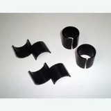 LSL Reducer Kit For Handlebar Mounting 25.4 / 22mm - for: Kawasaki W650