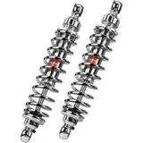 BITUBO WME03 Doppelstoßdämpfer hinten - chrom für BMW R45, R45/N, R45T