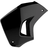 POLISPORT Linke Kühlerlamellen Schwarz - für Kawasaki KLR650