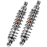 BITUBO WME03 Doppelter Stoßdämpfer hinten - Chrom