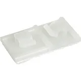 retaining clamp 13MM white
