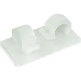 retaining clamp 19MM white