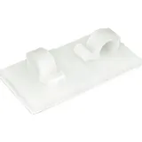 retaining clamp 19MM white 50265726