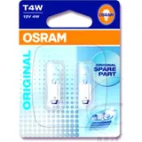 Bulb 12v4w ba9s twin blister pack