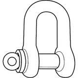 shackle 13MM+Bolt 1/2