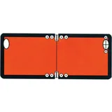 Warning sign folding. 300X120