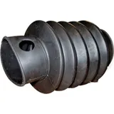 Bellows cover for overun brake