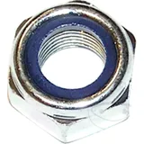Hex nut m12 din985 plated steel