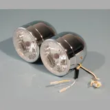Headlight double round h4/h7