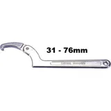 Hook spanner with joint
