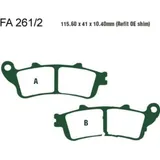 Brake pads sintered hh ebc FA2612HH