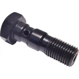Banjo bolt double 3/8´-24 black