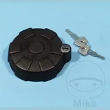 Fuel tank cap with lock & key