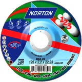 Norton 1-2-3 Trennscheibe 125x2.2 gekröpft