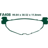 Brake pads scooter sintered hh ebc SFA408HH