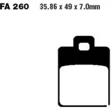 Brake pads scooter ebc SFA260
