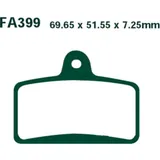 Brake pads std ebc FA399
