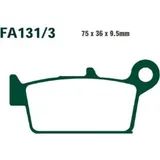 Brake pads scooter sintered hh ebc SFA1313HH