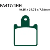 Brake pads sintered epfa ebc EPFA4174HH