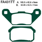 Brake pads std ebc FA431TT