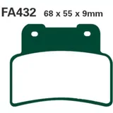 Brake pads sintered hh ebc FA432HH