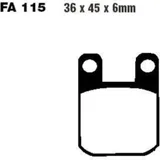 Brake pads std ebc FA115
