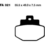 Brake pads scooter ebc SFA321