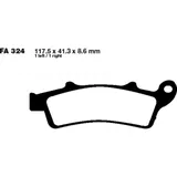 Brake pads carbon scooter ebc SFAC324