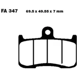 Brake pads sintered hh ebc FA347HH