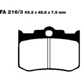 Brake pads std ebc FA2163