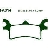 Brake pads sintered r ebc FA314R
