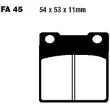 Bremsbeläge Bremsklotz Standard EBC FA045